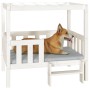 Dog bed solid white pine wood 95.5x73.5x900 cm by vidaXL, Beds for dogs - Ref: Foro24-822383, Price: 115,83 €, Discount: %