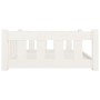 Dog bed solid white pine wood 95.5x65.5x28 cm by vidaXL, Beds for dogs - Ref: Foro24-832689, Price: 84,85 €, Discount: %