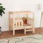 Dog bed solid pine wood 75.5x63.5x70 cm by vidaXL, Beds for dogs - Ref: Foro24-822377, Price: 72,93 €, Discount: %