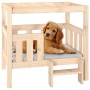 Dog bed solid pine wood 75.5x63.5x70 cm by vidaXL, Beds for dogs - Ref: Foro24-822377, Price: 72,93 €, Discount: %