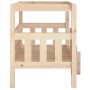 Dog bed solid pine wood 75.5x63.5x70 cm by vidaXL, Beds for dogs - Ref: Foro24-822377, Price: 72,93 €, Discount: %