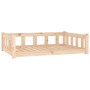 Dog bed solid pine wood 105.5x75.5x28 cm by vidaXL, Beds for dogs - Ref: Foro24-832693, Price: 86,87 €, Discount: %