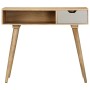 Solid mango wood console table 89x44x76 cm by vidaXL, Side tables - Ref: Foro24-286178, Price: 149,99 €, Discount: %