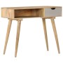 Solid mango wood console table 89x44x76 cm by vidaXL, Side tables - Ref: Foro24-286178, Price: 149,99 €, Discount: %