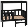 Cama para perros madera maciza de pino negro 95,5x73,5x90 cm de vidaXL, Camas para perros - Ref: Foro24-822386, Precio: 95,26...