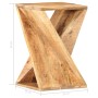 Mesa auxiliar de madera maciza de mango 35x35x55 cm de vidaXL, Mesas auxiliares - Ref: Foro24-286183, Precio: 104,23 €, Descu...