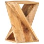 Mesa auxiliar de madera maciza de mango 35x35x55 cm de vidaXL, Mesas auxiliares - Ref: Foro24-286183, Precio: 104,23 €, Descu...