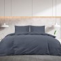 Anthracite light microfiber duvet cover set 140x200 cm by vidaXL, Duvet covers - Ref: Foro24-135946, Price: 18,99 €, Discount: %