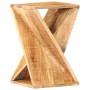 Mesa auxiliar de madera maciza de mango 35x35x55 cm de vidaXL, Mesas auxiliares - Ref: Foro24-286183, Precio: 104,23 €, Descu...