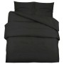 Black light microfiber duvet cover set 135x200 cm by vidaXL, Duvet covers - Ref: Foro24-135974, Price: 17,99 €, Discount: %