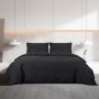 Black light microfiber duvet cover set 135x200 cm by vidaXL, Duvet covers - Ref: Foro24-135974, Price: 17,99 €, Discount: %