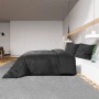 Black light microfiber duvet cover set 135x200 cm by vidaXL, Duvet covers - Ref: Foro24-135974, Price: 17,99 €, Discount: %