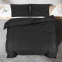 Black light microfiber duvet cover set 135x200 cm by vidaXL, Duvet covers - Ref: Foro24-135974, Price: 17,99 €, Discount: %