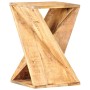 Mesa auxiliar de madera maciza de mango 35x35x55 cm de vidaXL, Mesas auxiliares - Ref: Foro24-286183, Precio: 104,23 €, Descu...