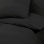 Black light microfiber duvet cover set 135x200 cm by vidaXL, Duvet covers - Ref: Foro24-135974, Price: 17,99 €, Discount: %