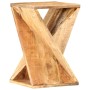 Mesa auxiliar de madera maciza de mango 35x35x55 cm de vidaXL, Mesas auxiliares - Ref: Foro24-286183, Precio: 104,23 €, Descu...