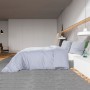 Gray light microfiber duvet cover set 135x200 cm by vidaXL, Duvet covers - Ref: Foro24-135957, Price: 12,27 €, Discount: %