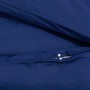 Navy blue light microfiber duvet cover set 135x200 cm by vidaXL, Duvet covers - Ref: Foro24-136005, Price: 17,99 €, Discount: %