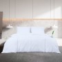 Lightweight white microfiber duvet cover set 135x200 cm by vidaXL, Duvet covers - Ref: Foro24-136022, Price: 21,94 €, Discoun...