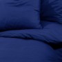 Lightweight navy blue microfiber duvet cover set 140x200 cm by vidaXL, Duvet covers - Ref: Foro24-136001, Price: 17,24 €, Dis...