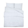 Lightweight white microfiber duvet cover set 140x200 cm by vidaXL, Duvet covers - Ref: Foro24-136017, Price: 16,30 €, Discoun...