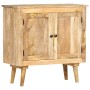 Aparador de madera maciza de mango 75x35x75 cm de vidaXL, Aparadores - Ref: Foro24-286240, Precio: 221,95 €, Descuento: %