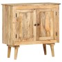 Aparador de madera maciza de mango 75x35x75 cm de vidaXL, Aparadores - Ref: Foro24-286240, Precio: 221,95 €, Descuento: %