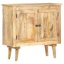 Aparador de madera maciza de mango 75x35x75 cm de vidaXL, Aparadores - Ref: Foro24-286240, Precio: 221,95 €, Descuento: %