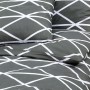 Gray cotton duvet cover set 135x200 cm by vidaXL, Duvet covers - Ref: Foro24-136054, Price: 35,03 €, Discount: %