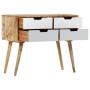 Solid mango wood sideboard 85x40x71 cm by vidaXL, Sideboards - Ref: Foro24-286241, Price: 131,01 €, Discount: %