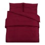 Burgundy light microfiber duvet cover set 135x200 cm by vidaXL, Duvet covers - Ref: Foro24-136038, Price: 26,90 €, Discount: %