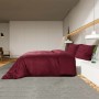 Burgundy light microfiber duvet cover set 135x200 cm by vidaXL, Duvet covers - Ref: Foro24-136038, Price: 26,90 €, Discount: %