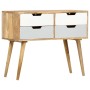 Solid mango wood sideboard 85x40x71 cm by vidaXL, Sideboards - Ref: Foro24-286241, Price: 131,01 €, Discount: %