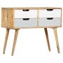 Solid mango wood sideboard 85x40x71 cm by vidaXL, Sideboards - Ref: Foro24-286241, Price: 131,01 €, Discount: %