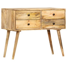 Aparador de madera maciza de mango 85x40x71 cm de vidaXL, Aparadores - Ref: Foro24-286242, Precio: 180,99 €, Descuento: %