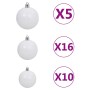 Pre-lit Christmas tree with lights and green balls 240 cm by vidaXL, Christmas trees - Ref: Foro24-3077710, Price: 126,81 €, ...