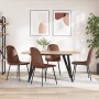 Dining chairs 4 pcs brown synthetic leather 45x53.5x83 cm by vidaXL, dining chairs - Ref: Foro24-353057, Price: 175,10 €, Dis...