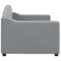 Light gray fabric sofa bed 80x200 cm by vidaXL, Beds and slatted bases - Ref: Foro24-354178, Price: 214,61 €, Discount: %