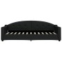 Sofá cama tela negro 80x200 cm de vidaXL, Camas y somieres - Ref: Foro24-354180, Precio: 188,99 €, Descuento: %