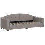 Sofá cama tela gris taupe 80x200 cm de vidaXL, Camas y somieres - Ref: Foro24-354181, Precio: 214,61 €, Descuento: %