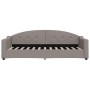 Sofá cama tela gris taupe 80x200 cm de vidaXL, Camas y somieres - Ref: Foro24-354181, Precio: 214,61 €, Descuento: %