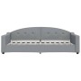 Sofá cama tela gris claro 90x200 cm de vidaXL, Camas y somieres - Ref: Foro24-354183, Precio: 216,99 €, Descuento: %