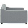 Sofá cama tela gris claro 90x200 cm de vidaXL, Camas y somieres - Ref: Foro24-354183, Precio: 216,99 €, Descuento: %