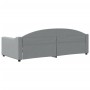 Sofá cama tela gris claro 90x200 cm de vidaXL, Camas y somieres - Ref: Foro24-354183, Precio: 216,99 €, Descuento: %