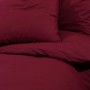 Burgundy light microfiber duvet cover set 155x220 cm by vidaXL, Duvet covers - Ref: Foro24-136039, Price: 19,34 €, Discount: %