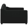 Sofá cama tela negro 90x200 cm de vidaXL, Camas y somieres - Ref: Foro24-354185, Precio: 218,97 €, Descuento: %