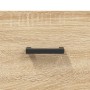 Aparador alto madera contrachapada color roble 69,5x34x180 cm de vidaXL, Aparadores - Ref: Foro24-3195846, Precio: 160,17 €, ...