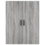 Aparador alto madera contrachapada gris sonoma 69,5x34x180 cm de vidaXL, Aparadores - Ref: Foro24-3195849, Precio: 169,87 €, ...