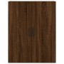 Aparador alto madera contrachapada marrón roble 69,5x34x180 cm de vidaXL, Aparadores - Ref: Foro24-3195850, Precio: 164,99 €,...