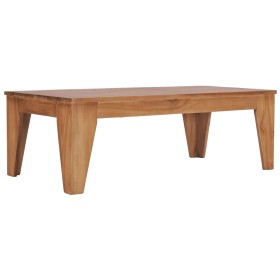 Mesa de centro madera de teca maciza 120x60x40 cm de vidaXL, Mesas de centro - Ref: Foro24-286273, Precio: 204,99 €, Descuent...